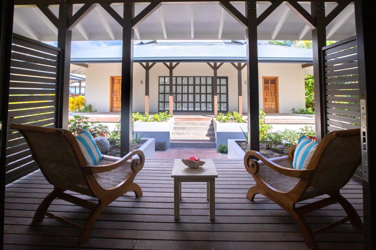 Le Nautique Waterfront Hotel La Digue Luaran gambar